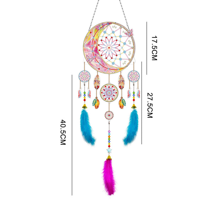 Wholesale Diamond Painting DIY Acrylic Full Drill Dreamcatcher MOQ≥2 JDC-DC-JSen001