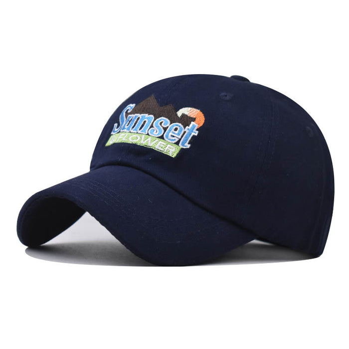 Wholesale letter embroidered baseball caps men and women outdoor caps MOQ≥2 JDC-FH-EXu011