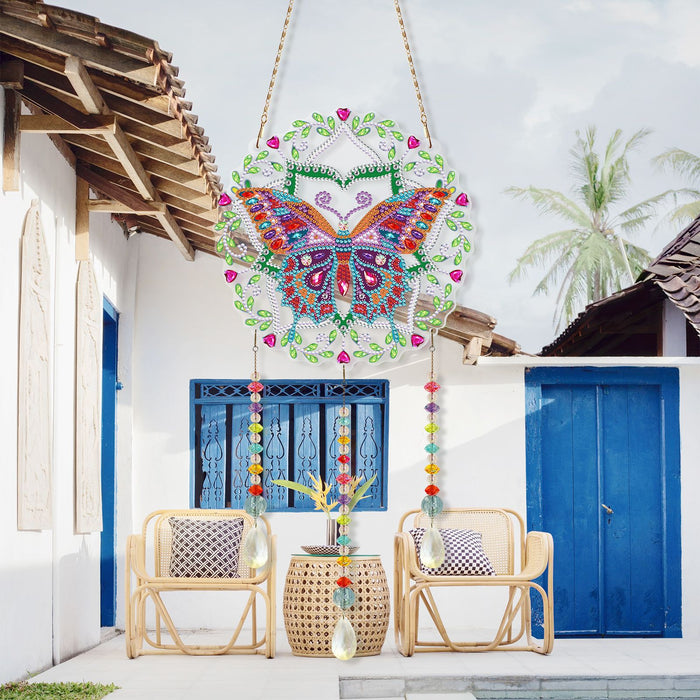 Wholesale diamond painting diy diamond painting wind chime pendant MOQ≥2 JDC-DC-JSen006