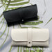 Jewelry WholesaleWholesale white leather glasses case JDC-SG-JinF028 Sunglasses 季丰 %variant_option1% %variant_option2% %variant_option3%  Factory Price JoyasDeChina Joyas De China