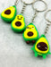 Jewelry WholesaleWholesale Cartoon Avocado Fruit Keychain MOQ≥2 JDC-KC-QiShi013 Keychains 奇释 %variant_option1% %variant_option2% %variant_option3%  Factory Price JoyasDeChina Joyas De China