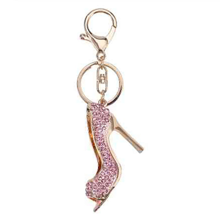 Jewelry WholesaleWholesale Rhinestone Alloy High Heels Keychain MOQ≥2 JDC-KC-ChaoK002 Keychains 超凯 %variant_option1% %variant_option2% %variant_option3%  Factory Price JoyasDeChina Joyas De China