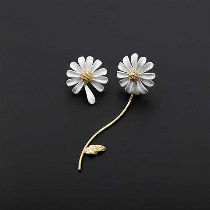 Wholesale Daisy Alloy Earring Necklace Bracelet Ring JDC-RS-ZheX001