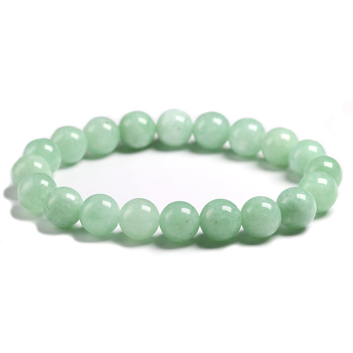 Wholesale Natural Apatite Beaded Bracelet Round Beads Loose Beads Finished Bracelet JDC-BT-liehuo001