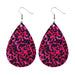 Jewelry WholesaleWholesale Drop Shape Leopard Print PU Leather Earrings MOQ≥2 JDC-ES-Chengy016 Earrings Chengy %variant_option1% %variant_option2% %variant_option3%  Factory Price JoyasDeChina Joyas De China