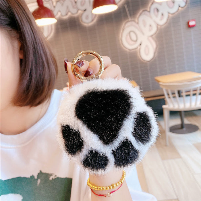 Wholesale Cute Cat's Claw Plush Keychain JDC-KC-YCYK002