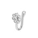 Jewelry WholesaleWholesale Flower Zircon Copper Nose Clip Non Pierced JDC-NS-D008 Piercings 晴雯 %variant_option1% %variant_option2% %variant_option3%  Factory Price JoyasDeChina Joyas De China