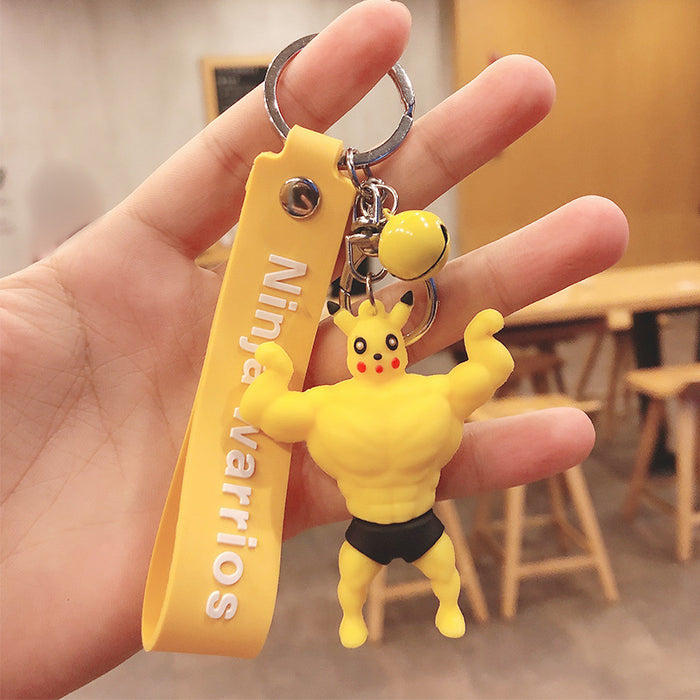 Jewelry WholesaleWholesale Cartoon Doll PVC Silicone Alloy Keychain (F) JDC-KC-FeiRun023 Keychains 飞润 %variant_option1% %variant_option2% %variant_option3%  Factory Price JoyasDeChina Joyas De China