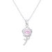 Jewelry WholesaleWholesale Colorful Butterfly Rose Shape Smart 0 Word Necklace JDC-NE-Dingy005 Necklaces 鼎煜 %variant_option1% %variant_option2% %variant_option3%  Factory Price JoyasDeChina Joyas De China