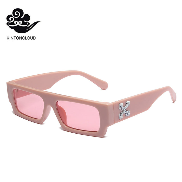 Wholesale outdoor sports sunglasses catwalk leopard gradient uv （F)  JDC-SG-HNB005