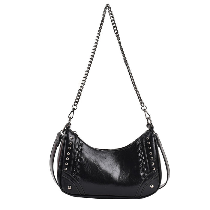 Wholesale Handbags PU Rock Style Chain Crossbody JDC-HB-XiangY001