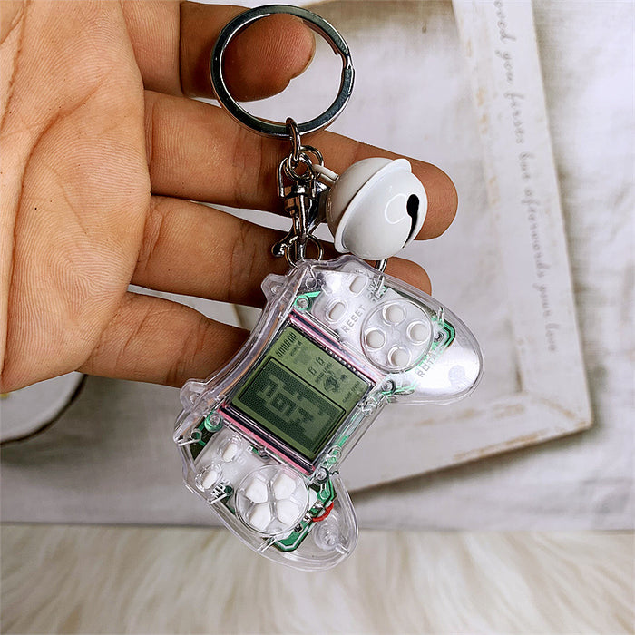 Wholesale Retro Mini Tetris Handle Game Console Kids Gift Keychain JDC-KC-DMF004