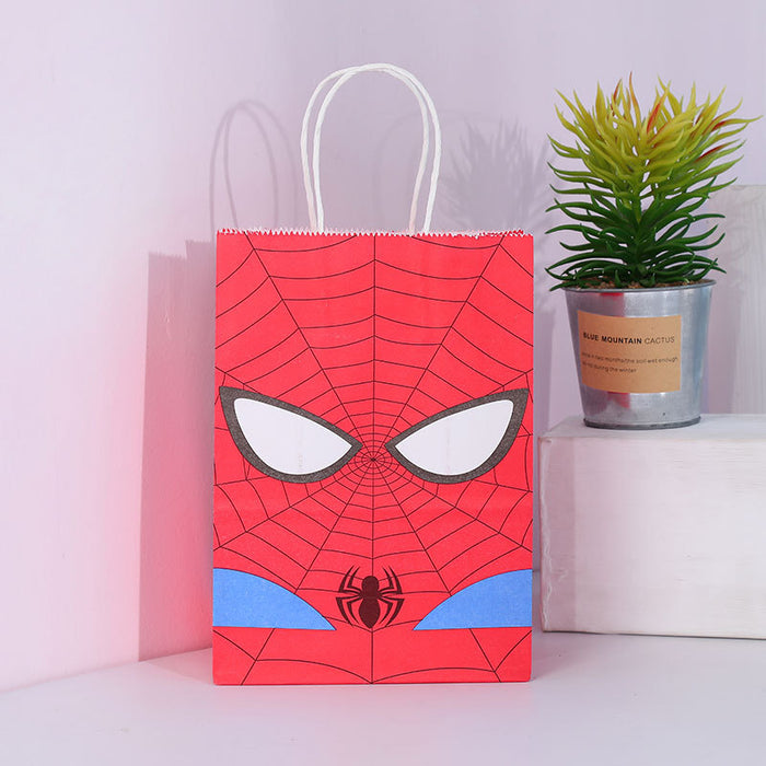 Wholesale Gift Bag Kraft Paper Cute Cartoon Portable Gift Bag (M) MOQ≥12 JDC-GB-Jiuyue001