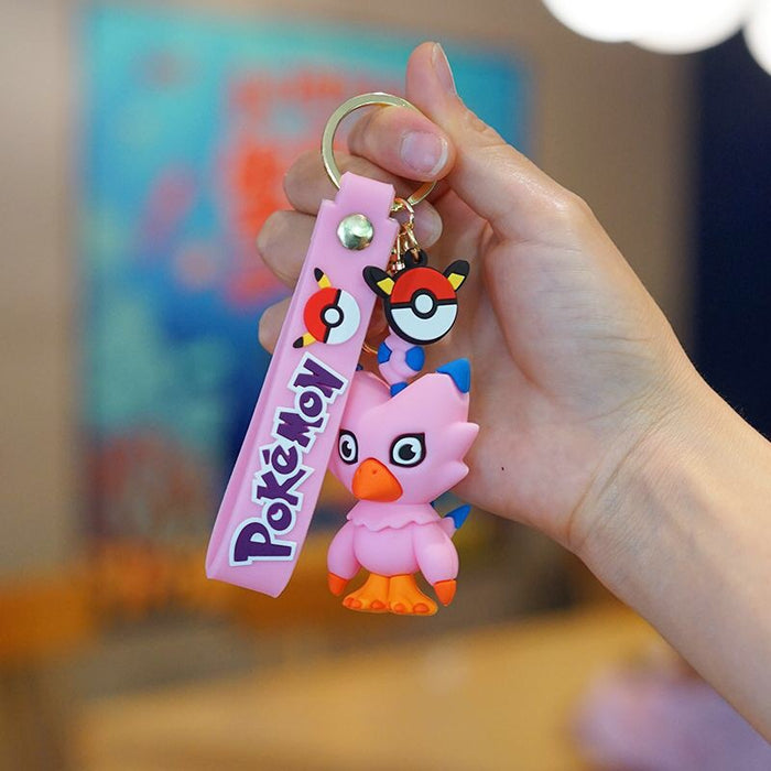 Wholesale Keychain PVC Cute Cartoon Doll Pendant MOQ≥2 JDC-KC-CLi001