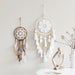 Jewelry WholesaleWholesale Feather Wooden Bead Woven Dreamcatcher JDC-DC-WEC001 Dreamcatcher 乌尔次 %variant_option1% %variant_option2% %variant_option3%  Factory Price JoyasDeChina Joyas De China