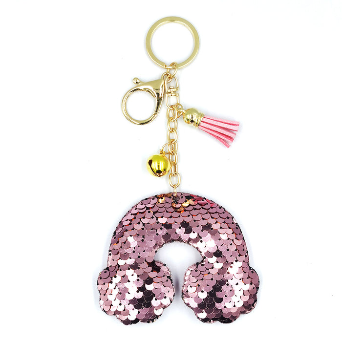 Jewelry WholesaleWholesale reflective bright patch rainbow keychain MOQ≥2 JDC-KC-QiShi022 Keychains 奇释 %variant_option1% %variant_option2% %variant_option3%  Factory Price JoyasDeChina Joyas De China