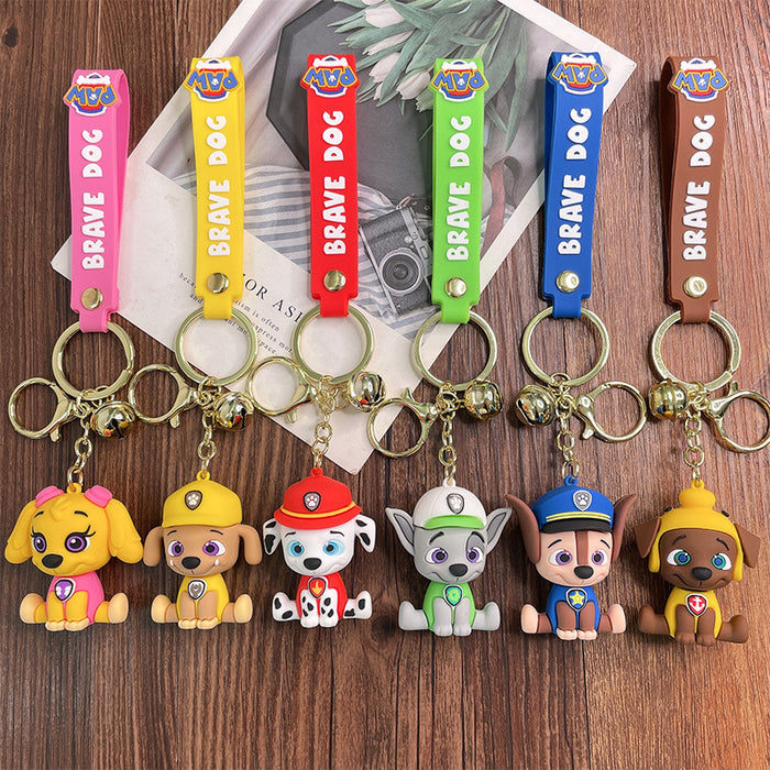 Wholesale cartoon paparazzi series doll key chain ring JDC-KC-FeiRun075