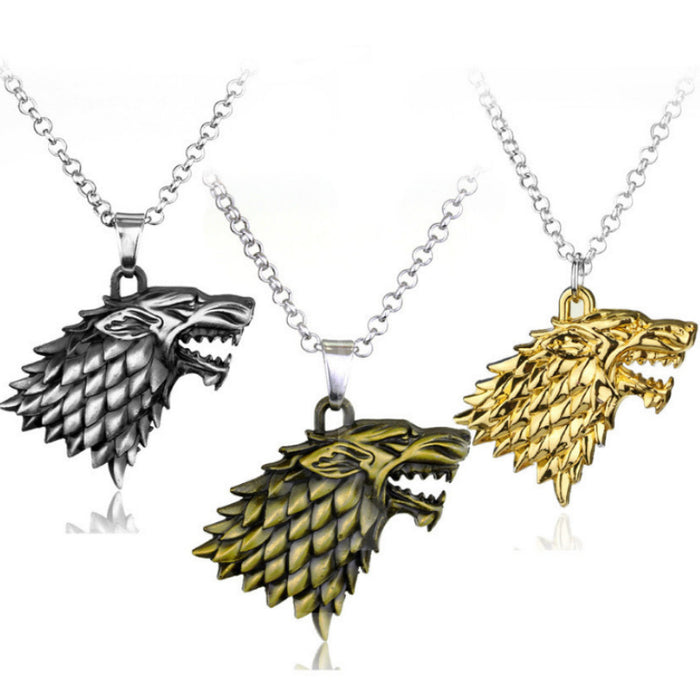 Jewelry WholesaleWholesale Periphery Wolf Head Necklace Logo Keychain JDC-KC-AWen007 Keychains 艾文 %variant_option1% %variant_option2% %variant_option3%  Factory Price JoyasDeChina Joyas De China