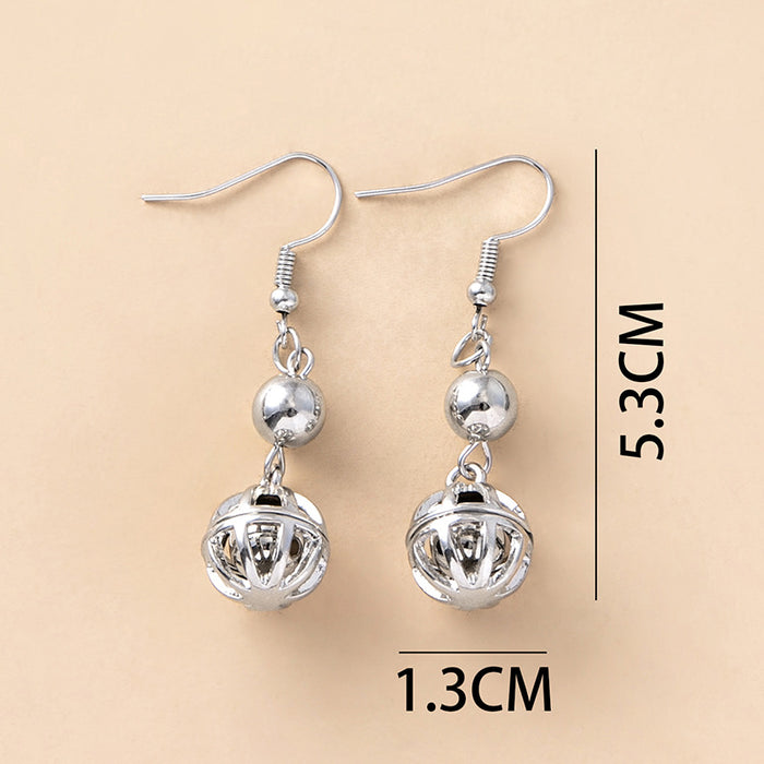 Wholesale Tokyo Alloy Bell Earrings (M) MOQ≥6 JDC-ES-Fangt021