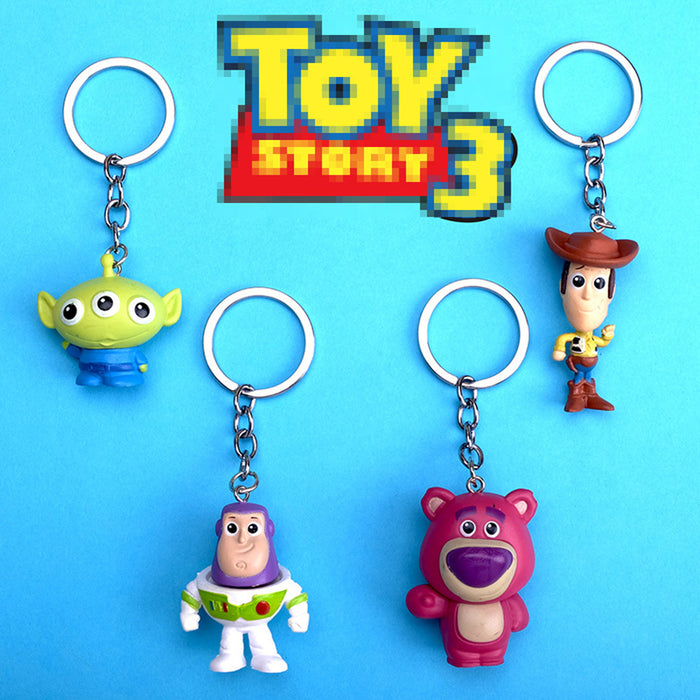 Wholesale of Cute Plastic Keychains JDC-KC-QMou023