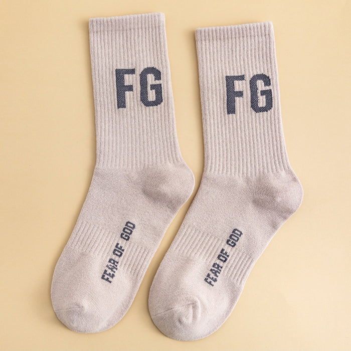 Wholesale Socks Mid Tube Cotton (F) JDC-SK-MaiM005