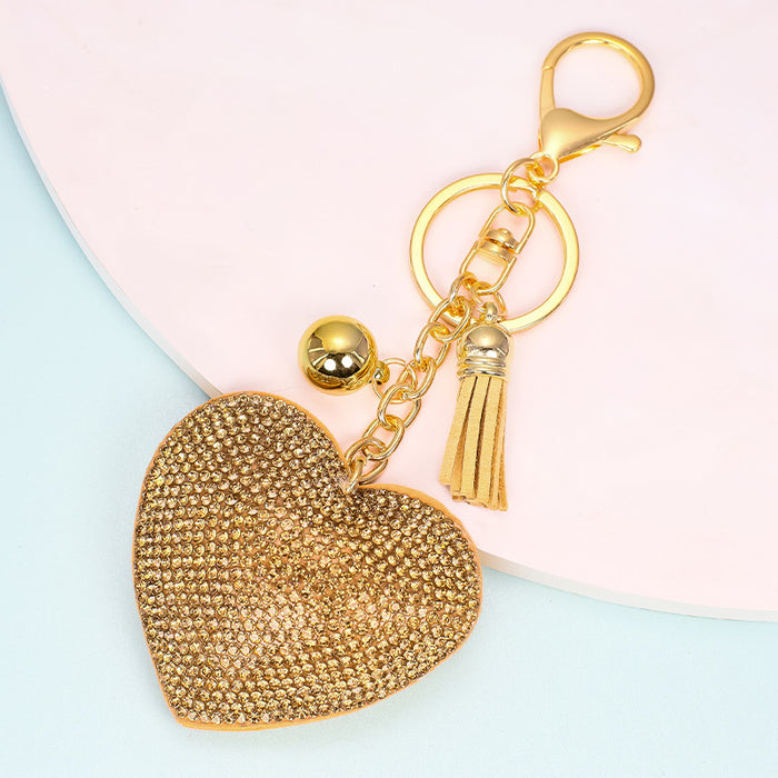 Wholesale Love Hair Ball Zinc Alloy Keychain JDC-KC-DeH002