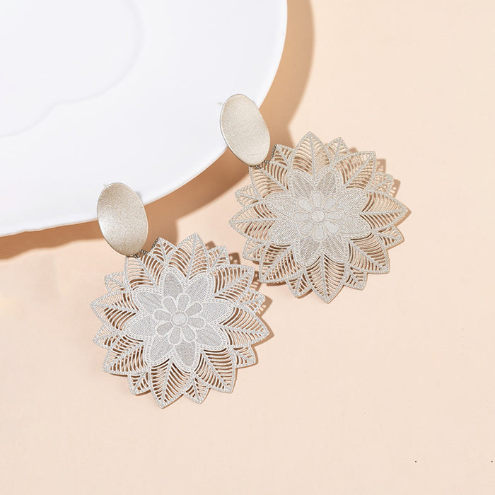 Jewelry WholesaleWholesale Cutout Design Sense Premium Earrings  MOQ≥3 JDC-ES- XLH009 Earrings 小螺号 %variant_option1% %variant_option2% %variant_option3%  Factory Price JoyasDeChina Joyas De China