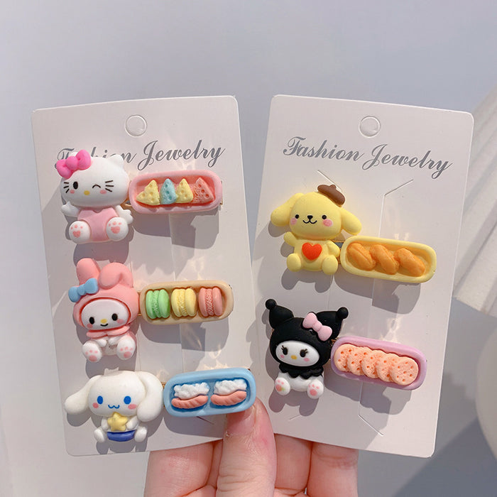 Wholesale Hair Clips Plastic Candy Cartoon Anime (M) JDC-HC-DILAN003