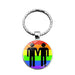 Jewelry WholesaleWholesale LGBT Pride Day Alloy Glass Gemstone Keychain JDC-KC-XuS021 Keychains 溆水 %variant_option1% %variant_option2% %variant_option3%  Factory Price JoyasDeChina Joyas De China