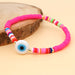 Jewelry WholesaleWholesale Bohemian Beach Style Soft Pottery Multicolor Glass Eye Bead Bracelet JDC-BT-JBH006 Bracelet 怪我咯 %variant_option1% %variant_option2% %variant_option3%  Factory Price JoyasDeChina Joyas De China