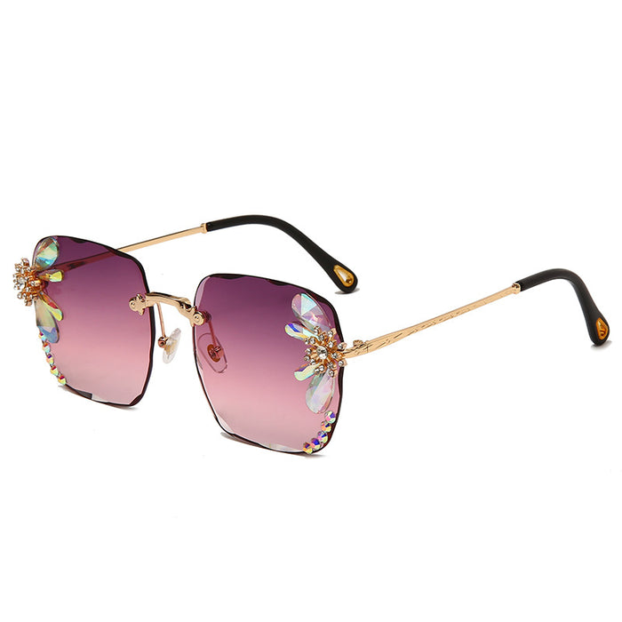 Jewelry Wholesalewholesale women's diamond sunglasses JDC-SG-GuiM005 Sunglasses 闺淼 %variant_option1% %variant_option2% %variant_option3%  Factory Price JoyasDeChina Joyas De China