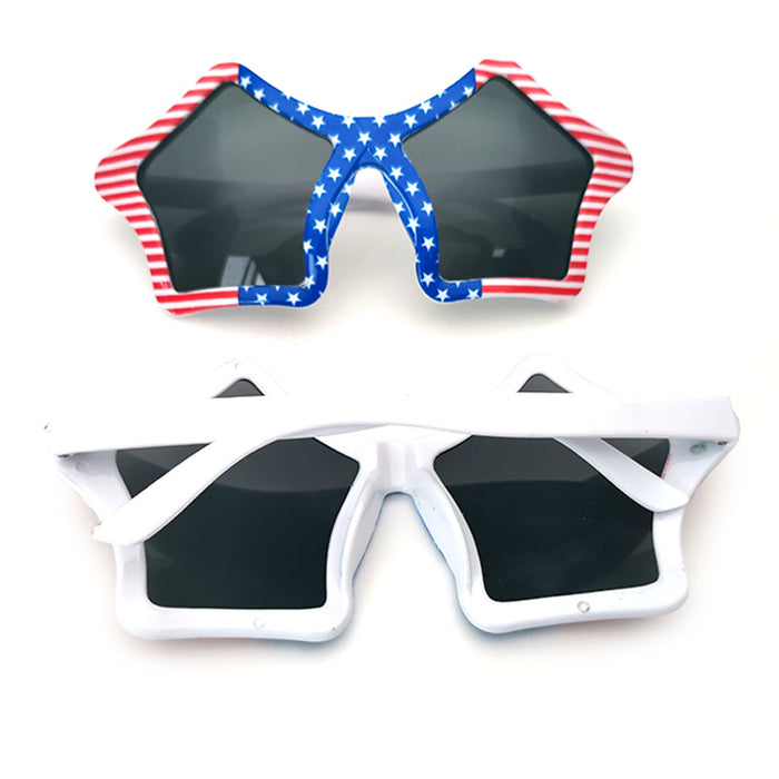 Wholesale 4th of July American Flag Independence Day Party Ball Decoration Glasses JDC-SG-ZhuoW005