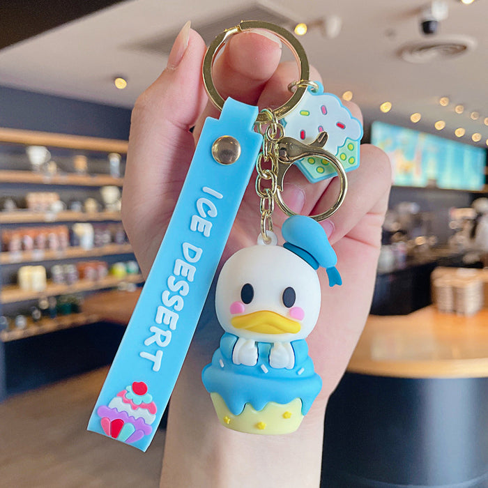 Wholesale Cartoon Soft Adhesive Cute Keychain (M) JDC-KC-JG230