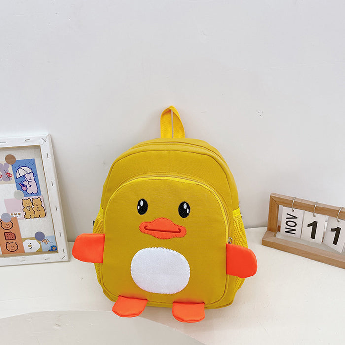 Jewelry WholesaleWholesale children's cute cute little duck Nylon Backpack bags JDC-BP-Lank003 Backpack Bags 澜咔 %variant_option1% %variant_option2% %variant_option3%  Factory Price JoyasDeChina Joyas De China