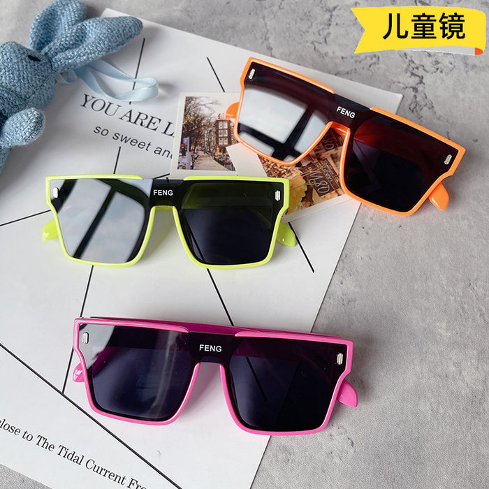 Jewelry WholesaleWholesale one piece big frame kids sunglasses baby windproof JDC-SG-GuangD015 Sunglasses 光度 %variant_option1% %variant_option2% %variant_option3%  Factory Price JoyasDeChina Joyas De China