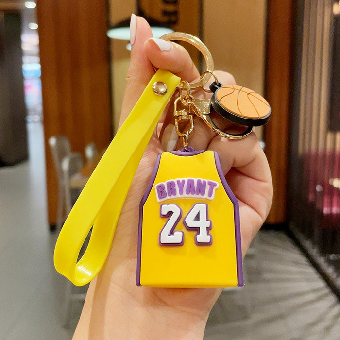 Wholesale Keychains PVC Cute Jersey JDC-KC-MXiong015