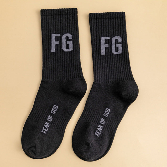 Wholesale Socks Mid Tube Cotton (F) JDC-SK-MaiM005