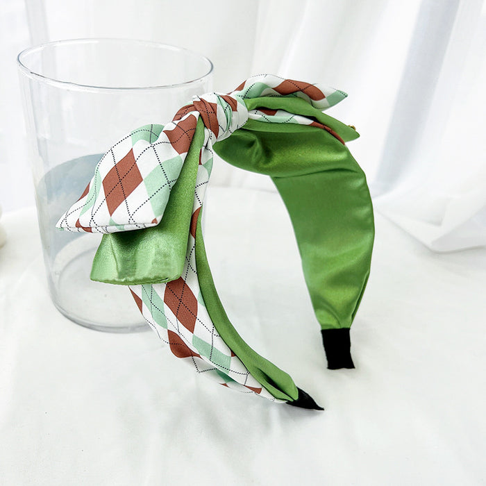 Wholesale fabric headband bow color matching MOQ≥2 JDC-HD-MIs010