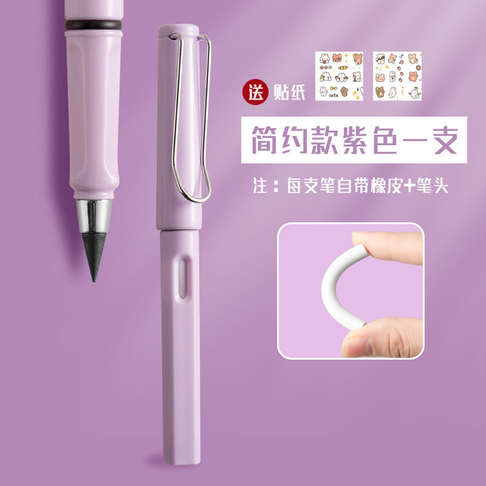 Wholesale Black Tech Plastic Cartoon Eternity Pen MOQ≥2 JDC-BP-Xiaom001