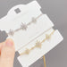 Jewelry WholesaleWholesale badang star zircon snowflake adjustable pull Bracelet JDC-BT-YouH008 Bracelet 优涵 %variant_option1% %variant_option2% %variant_option3%  Factory Price JoyasDeChina Joyas De China