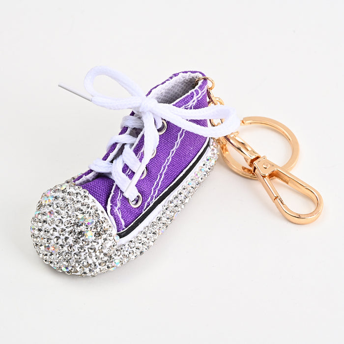 Jewelry WholesaleWholesale cartoon small shoes micro-diamond keychain JDC-KC-JFan001 Keychains 锦帆 %variant_option1% %variant_option2% %variant_option3%  Factory Price JoyasDeChina Joyas De China