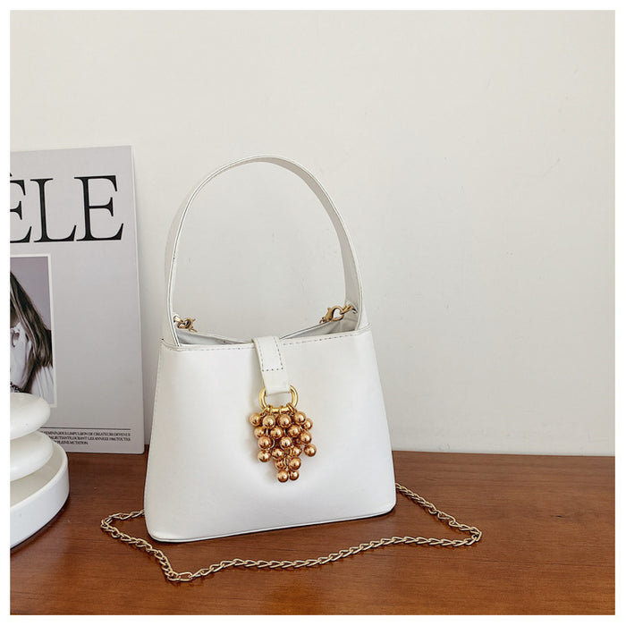 Jewelry WholesaleWholesale grape chain bucket cross-body shoulder bag JDC-SD-Shens002 Shoulder Bags 盛轼 %variant_option1% %variant_option2% %variant_option3%  Factory Price JoyasDeChina Joyas De China