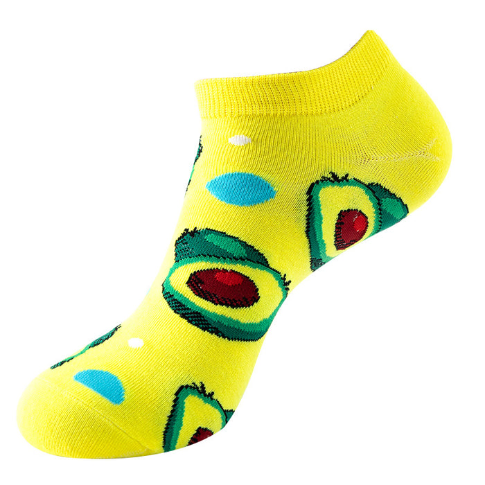 Wholesale socks shallow mouth cotton socks trendy breathable MOQ≥2 JDC-SK-XinXi001