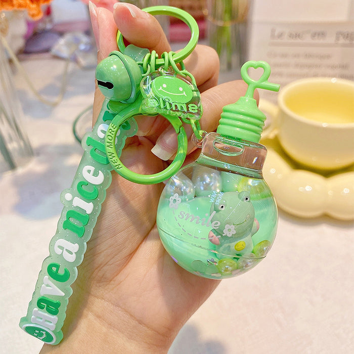 Wholesale cure animal series small light bulb into oil floating doll cartoon pendant MOQ≥4 JDC-KC-NGe002