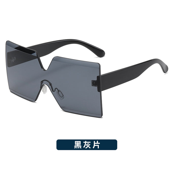 Jewelry WholesaleWholesale large frame frameless PC lens sunglasses JDC-SG-SengB014 Sunglasses 森邦 %variant_option1% %variant_option2% %variant_option3%  Factory Price JoyasDeChina Joyas De China