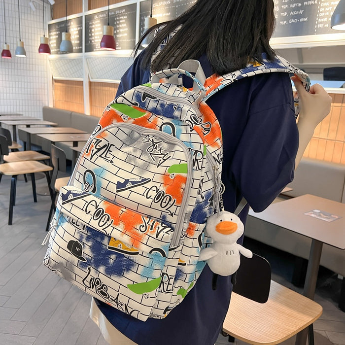 Wholesale oxford backpack campus style schoolgirl backpack JDC-BP-Shuojia002