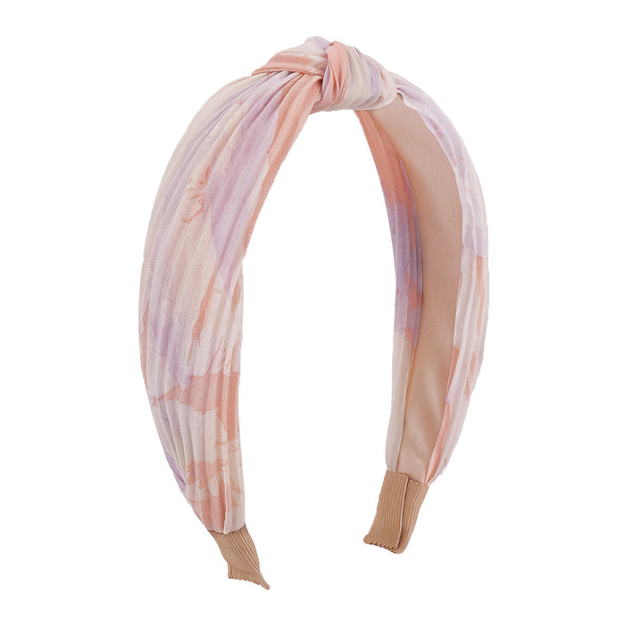 Wholesale Tie Dye Fabric Headband JDC-HD-Qiandi001