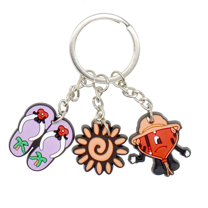 Wholesale Keychain PVC Cute Cartoon Pendant MOQ≥10 (M) JDC-KC-BZYH007