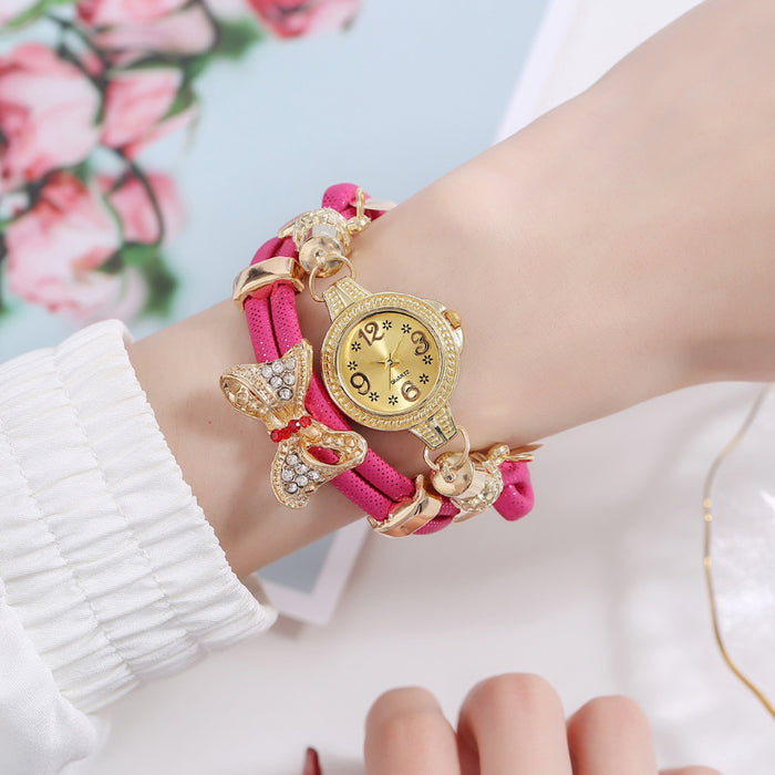 Wholesale Ladies Alloy Quartz Bracelet Watch JDC-WH-MiQ001