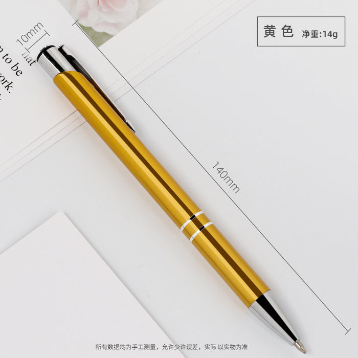 Wholesale Ballpoint Pen Metal Simple Press Pen JDC-BP-JingL004